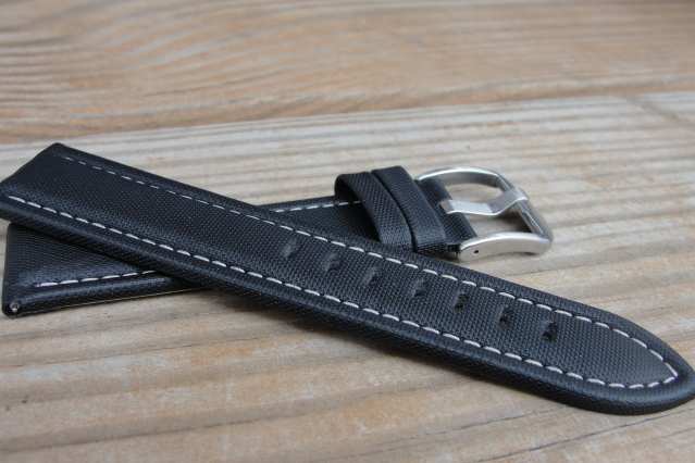 Strap Review BradyStraps Black Original Sailcloth Watch Freeks